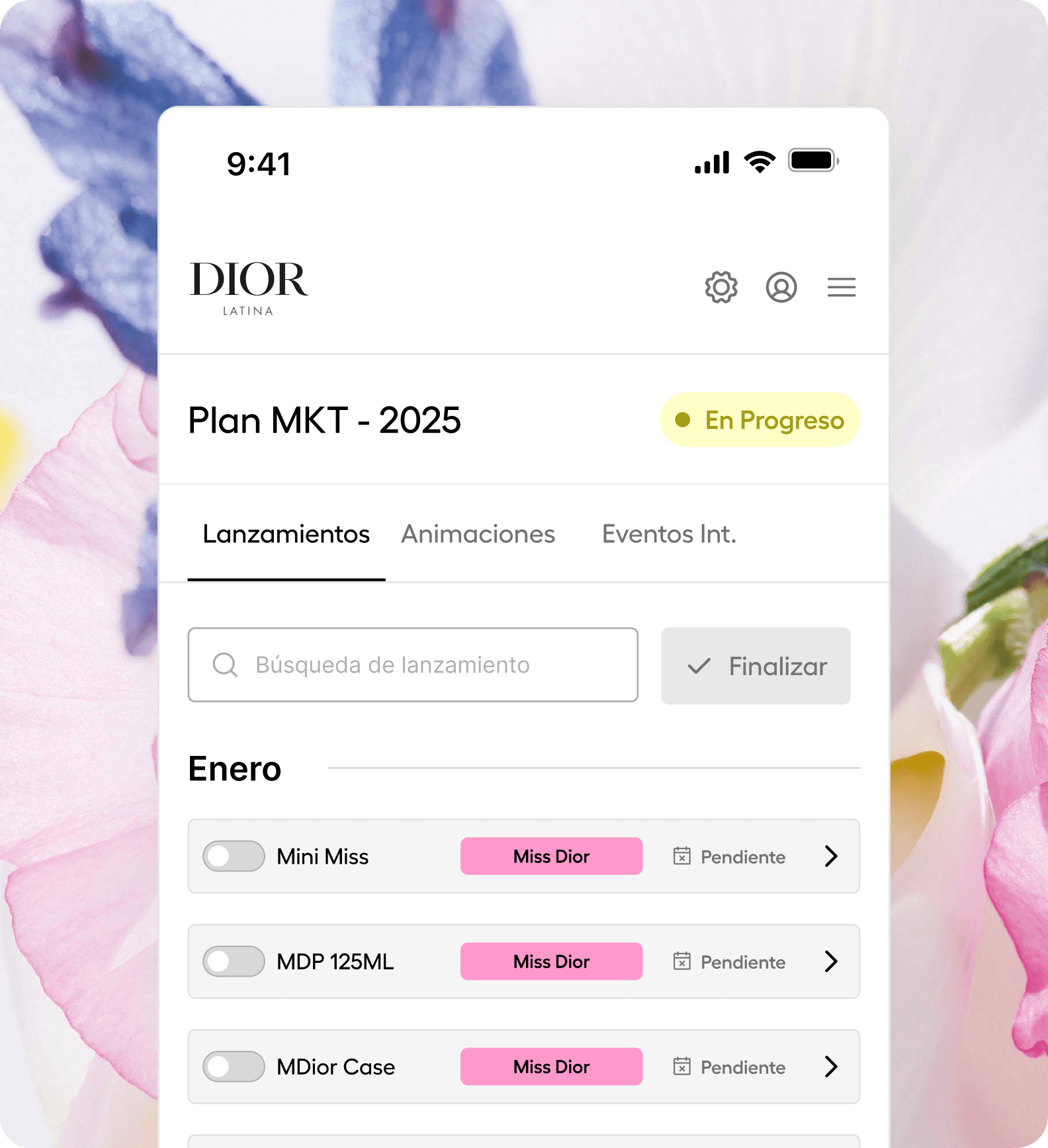 Redesigning Dior LatAm’s launch planning calendar